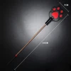 46CM Walnut Wood PU Leather Crop Flogger Racing Spanking Practice Horse Whip fo Horse Equestrian 2