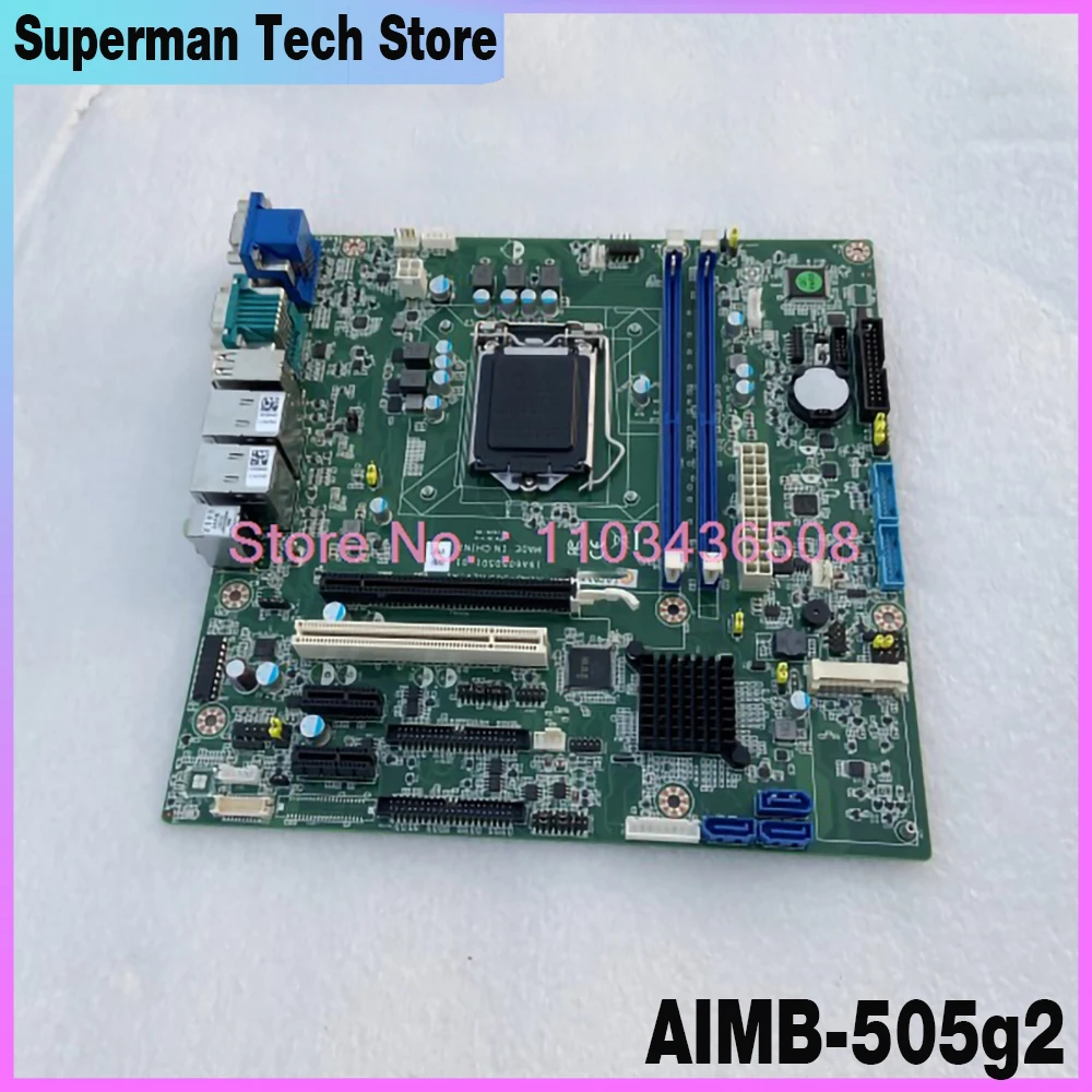 

For Advantech Industrial Control Motherboard Dual Ethernet Ports Support 6/7th CPU 10 Serial Ports AIMB-505 AIMB-505G2-00A1E