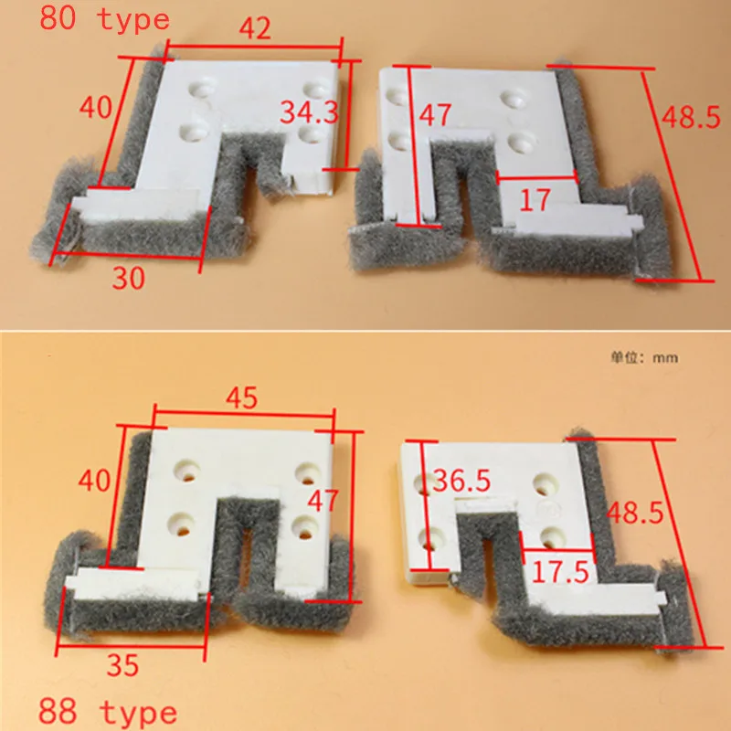 prova de som dustproof home acessorios 4pcs por conjunto 01
