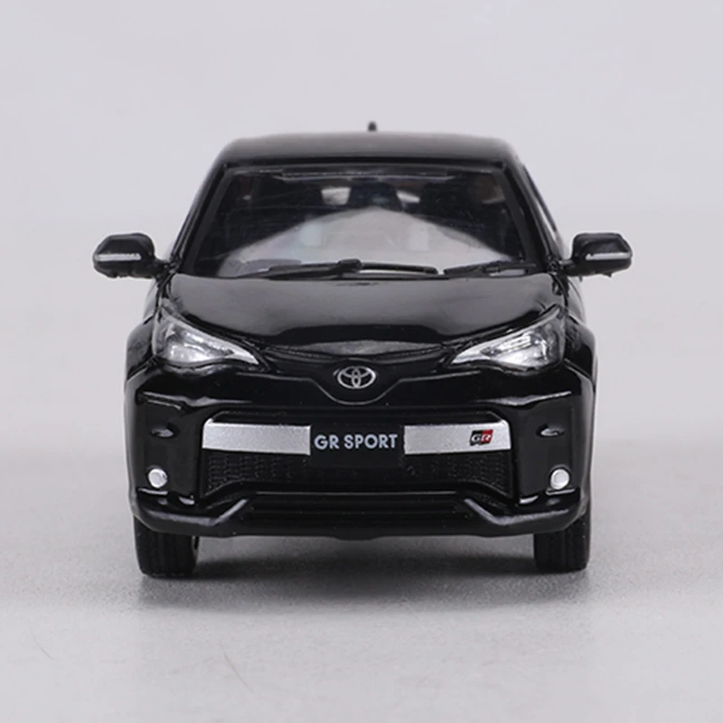 Premium 1:64 Black Hybrid GR Sport Model Car Replica