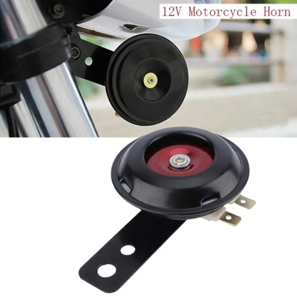 12V 105DB Universal Scooter Moped Motorcycle Electric Loud Air Horn Klaxon Siren