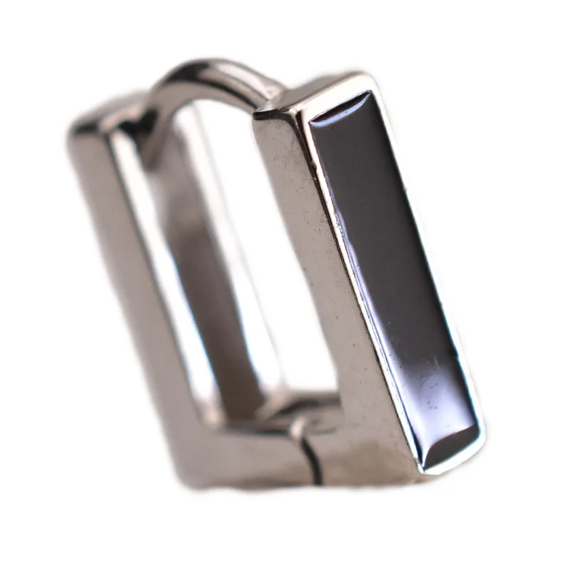 뜨거운 판매 한국어 접착제 SquareEarrings 간단한 기질 절묘한 뜨거운 Semale 섹시한 보석 선물 후프 귀걸이