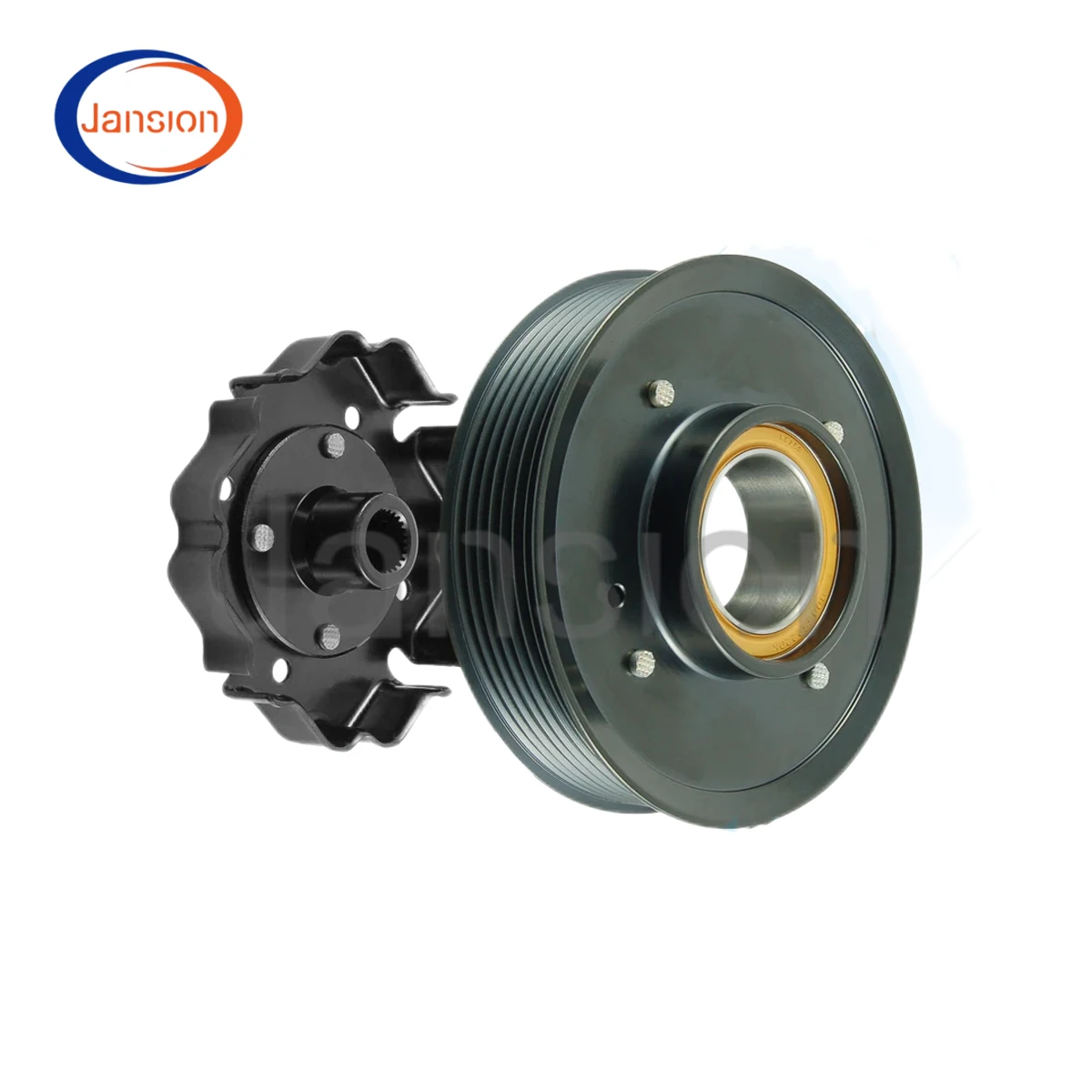 

AC A/C Air Conditioning Compressor Clutch Pulley 7SEU16C For AUDI A8 4E 3.7 4.2 Q7 A6 VW PHAETOT PASSAT TOUAREG 4.2 4E0260805F