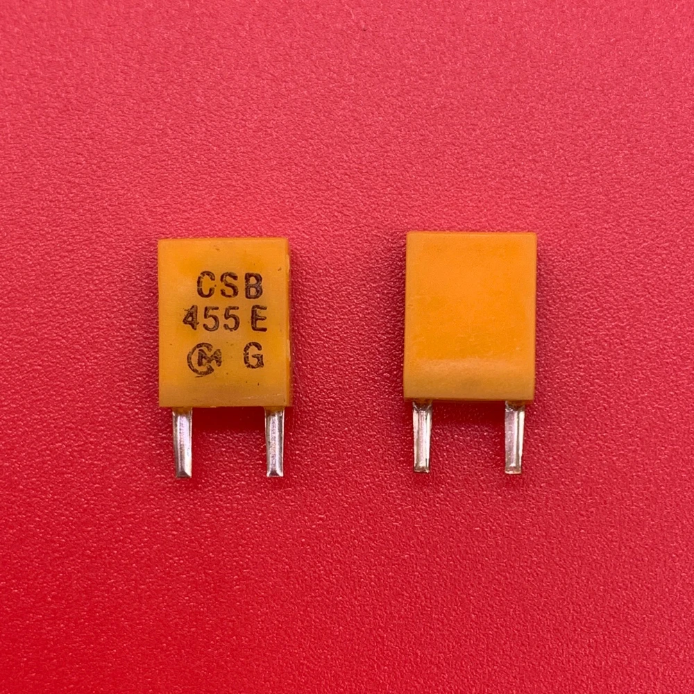 10PCS/ high-end remote control crystal oscillator, Japan Murata, shockproof and high stability CSB455E 455KHZ
