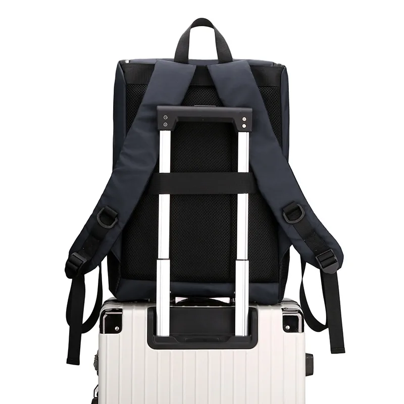 Black mochila knapsack Nylon Men's backpack Oxford waterproof package Business Male Female Back Packs  Schoolbag Boy Gril Travel