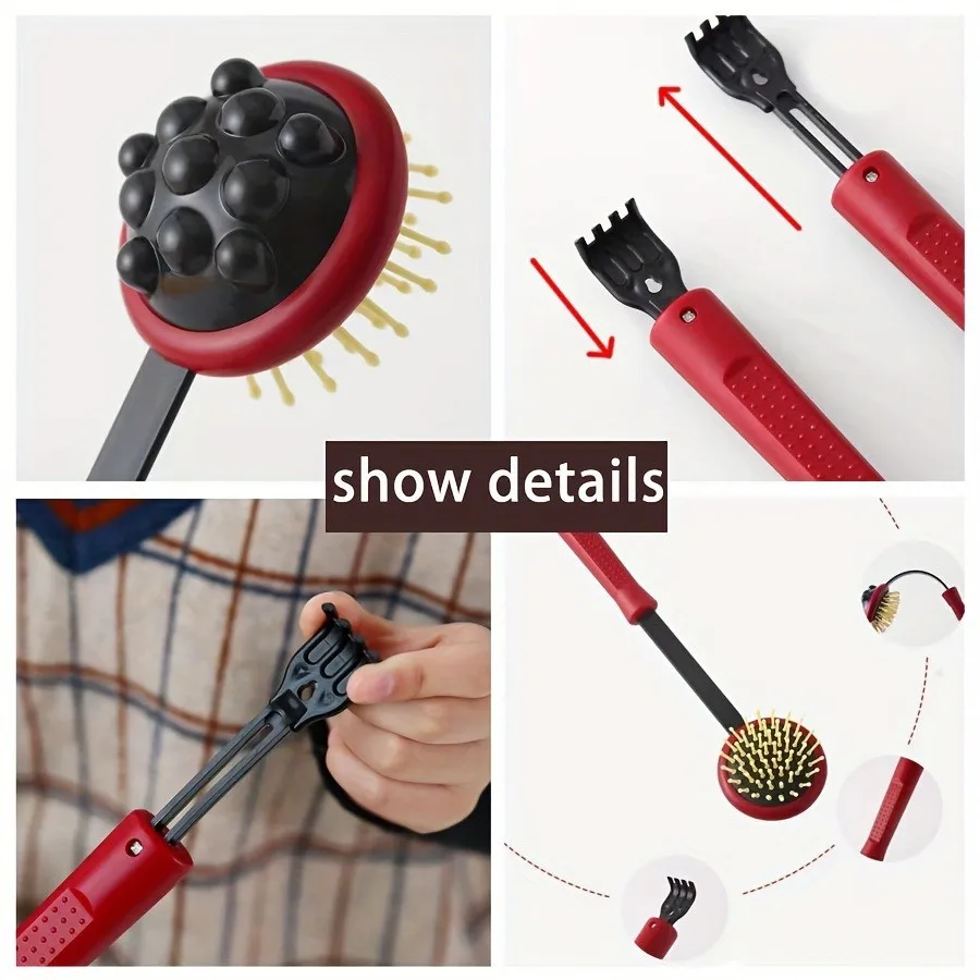 Middle-aged and elderly life partner, multi-function massage meridian hammer, fitness pounding shoulder and neck massage