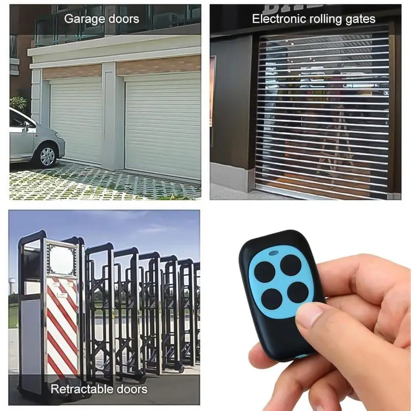 Universal 286MHz-868MHz Wireless Copy Remote Control 4-key Copy Remote Control Clone Garage Door Replicator Key wireless remote control switch