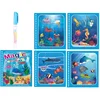 Drawing Coloring Books for Kids Magic Water Book with Pen 2 To 4 Years Old Children Learning  Education Toy Baby Montessori Toys 3