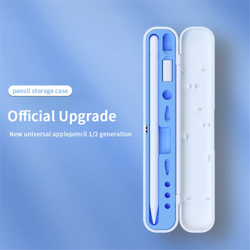 Scatola Per Apple Pencil 2 1 Cover Box Per Apple Pencil 2A Generazione 1St Gen Stylus Pen Holder Custodia Protettiva Accessori Per Penna Ipad