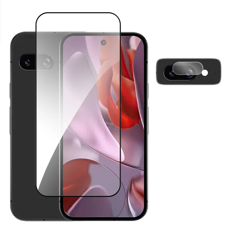 Ultimate 6-in-1 HD Screen and Lens Protector - Tempered Glass Full Coverage