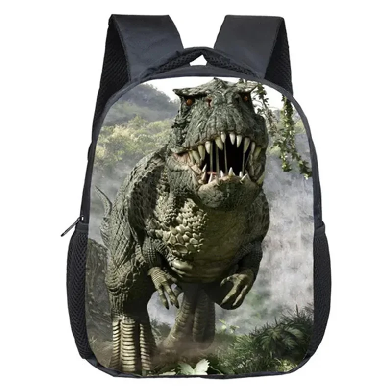 

Cute Dinosaur 3D Print School Backpack for Teenagers Boys Girls Kids Bookbag Children Middle Student School Bag 16 Inches