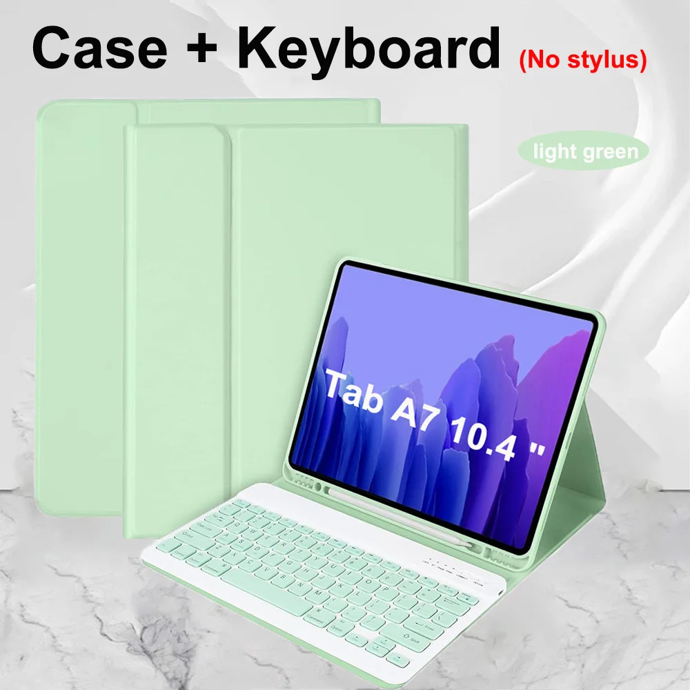 Premium Wireless Bluetooth Keyboard Case with Smart Stand Cover