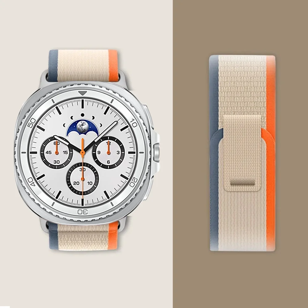Armband für Samsung Galaxy Watch 8/8 klassisches Armband 40 mm 44 mm 46 mm Zubehör Sport Nylon Trail Loop Correa Galaxy Watch 8 Band