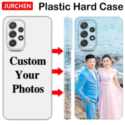 Personalized Custom Photo Cases - Versatile Silicone, Glass, Leather, and TPU Covers for Samsung A16 (Plastic White Case)