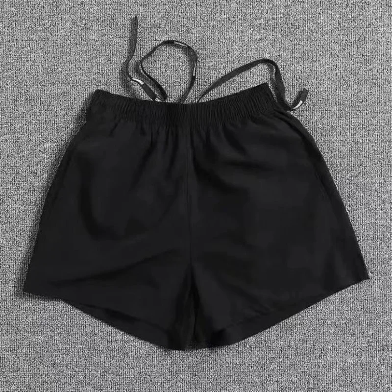 Women yoga shorts fitness elastic running workout leggings for ladies gym sport