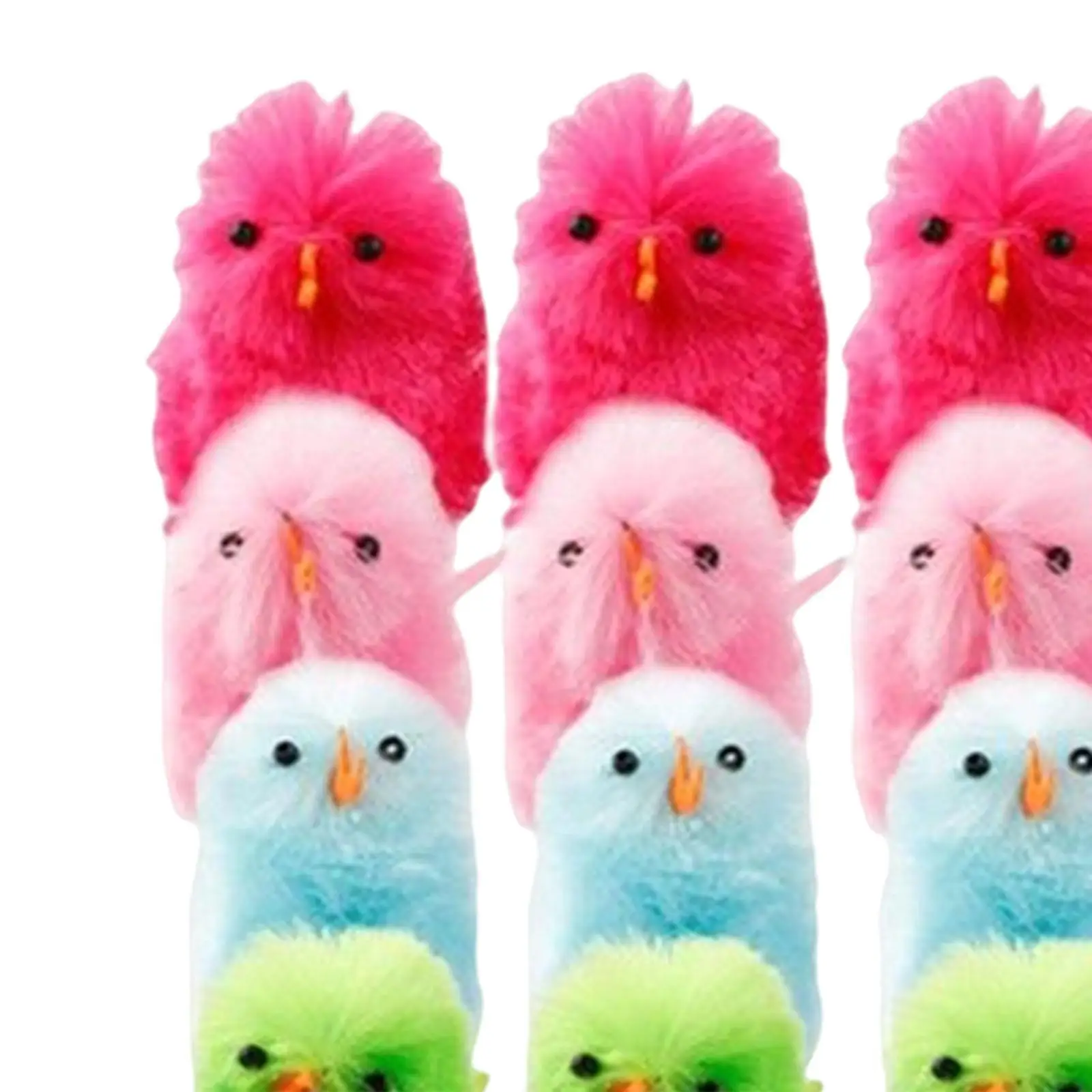 

36 Pieces Realistic Chenille Easter Chicks for Basket Easter Bonnet Party