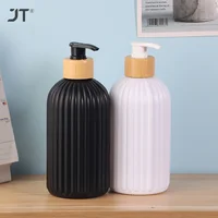 1PCS 500ml เครื่องจ่ายสบู่พร้อมปั๊มรีฟิลแชมพูขวดเปล่าห้องครัวห้องน้ํามือ Body Wash โลชั่นคอนเทนเนอร์ 1