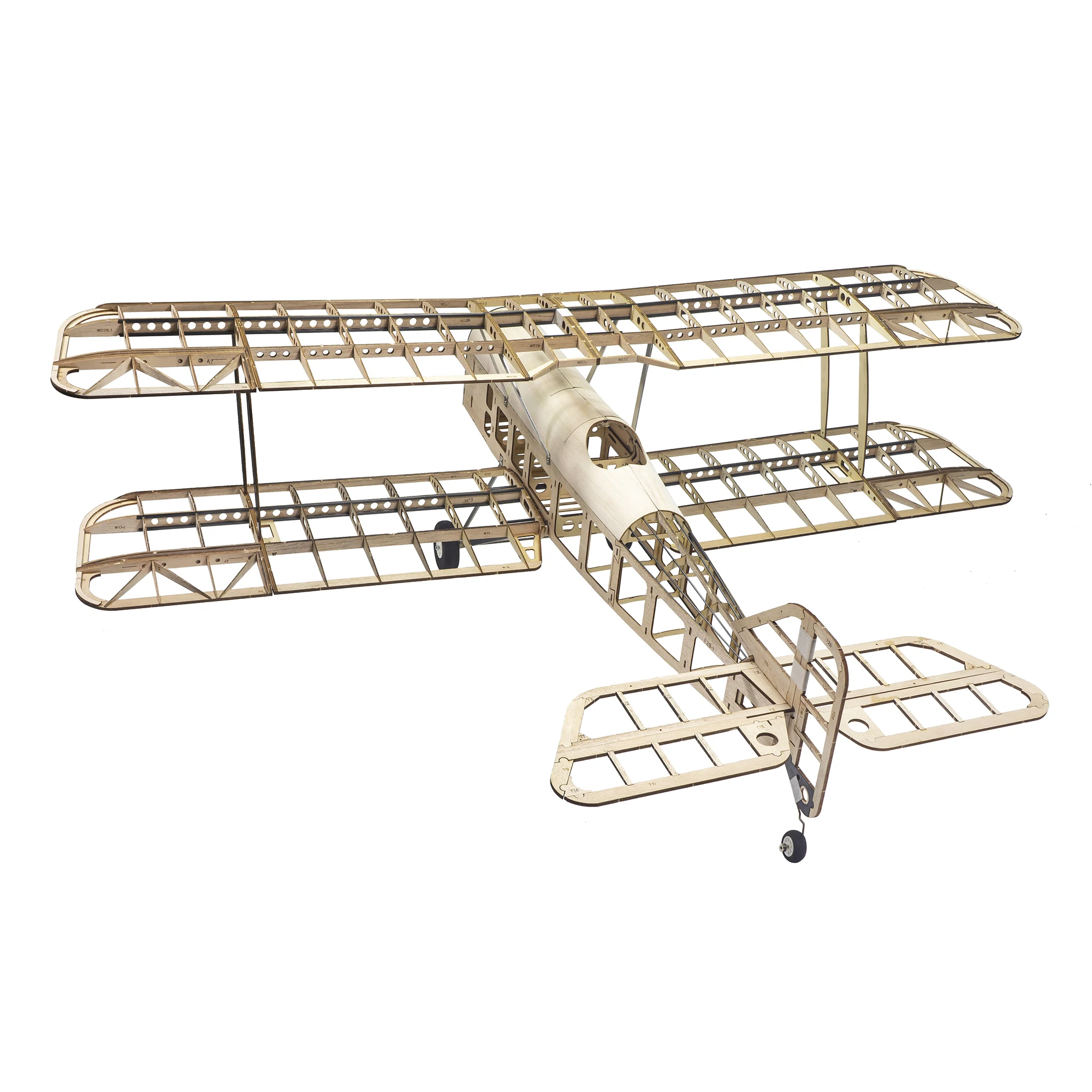 SE5A Fighter Aircraft Balsa Wood Laser Cut RC Airplane Kit
