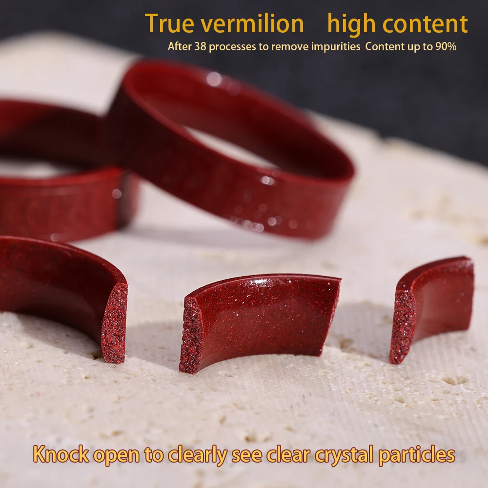 New Feng Shui Wealth Ring Lucky Buddhis Amulet Band Ring for Men Women Lucky Red Ring Money Amulet Lucky Rings Bring Good Luck 2