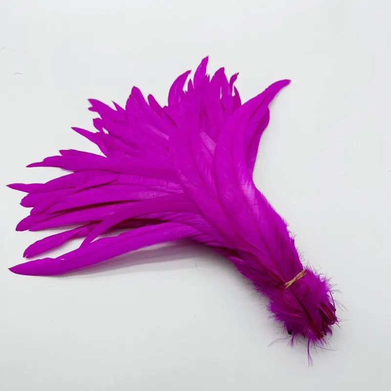 500PCS Rooster Tail Feathers 14-16inches 35-40CM 25-30CM 30-35CM For Colored Costume&Mask Rooster Feathers Natural Feathers Craft Feathers