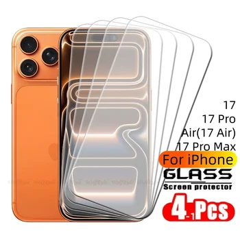 1/2/3/4 pezzi per iPhone 17 Pro Max vetro iPhone 17 vetro temperato trasparente trasparente 9H protezione schermo protettiva iPhone 17 Air