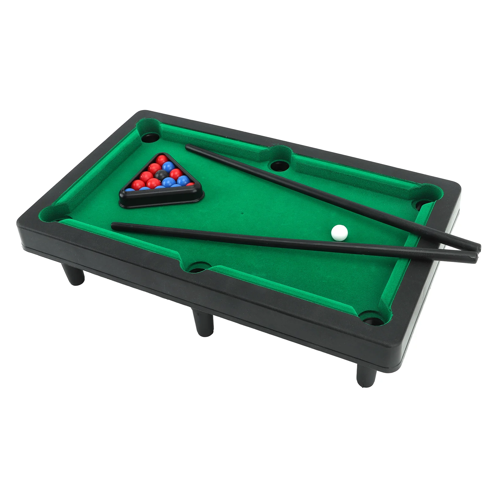Mini Pool Table Interactive Simulation Miniature Billiard Pool Game Set for Desktop Decoration pool table playset
