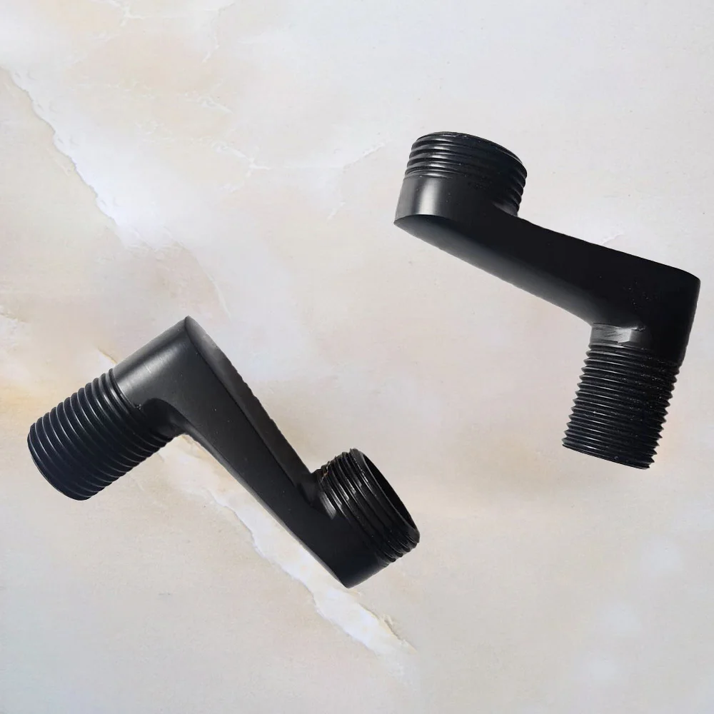 Bathroom Accessory Oil Rubbed Bronze Claw Foot Wall Mounted Bath Tub Rain Shower Faucet Adjustable Adapter Swing Arms aba128