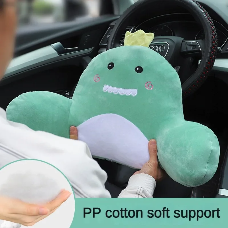 Car Neck Headrest Pillow High-resilience Memory Foam Seat Neck Pillow Breathable Velvet Head and Support for Sleep Car Pillow Car Headrest Memory Foam Pillow Car Neck Pillow