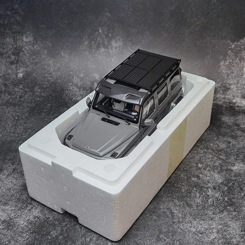 1:18 FOR Benz G63 4X4 model 2022 Mercedes-Benz Alloy car