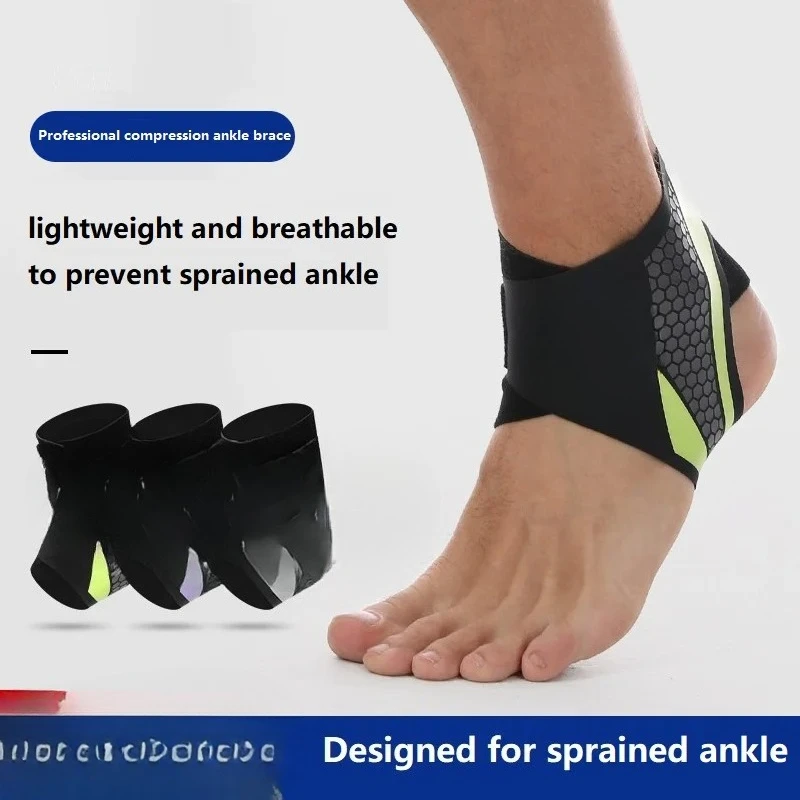 1-2PCS Bandage Protector Foot Support for Pain Plantar Fasciitis Night Splint Ankle Protector Soccer Compression Anklet