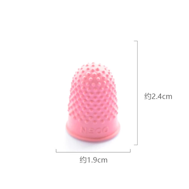 MINM 5Pcs Counting Cone Rubber Thimble Protector Sewing Quilter Finger Tip  Craft Needlework Sewing Accessories