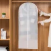 Reusable Plastic Garment Covers Dust Bags Dustproof Garment Covers Bags with Zip Hanging Clothes Storage Bag Hanging Clothes 4
