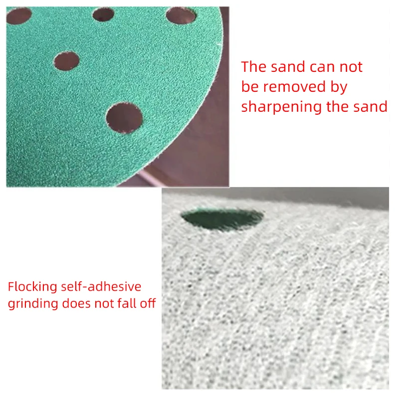 Sanding Discs Sandpaper Set Polish Sand Paper Sandpaper Tools Sander Pads for 6-inch Round Abrasive Polish Automotive Plaster