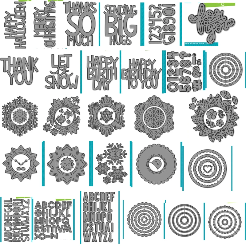 

2023 Metal Cutting Die For Scrapbook Practice Photo Album Decoration Process Die Stamp