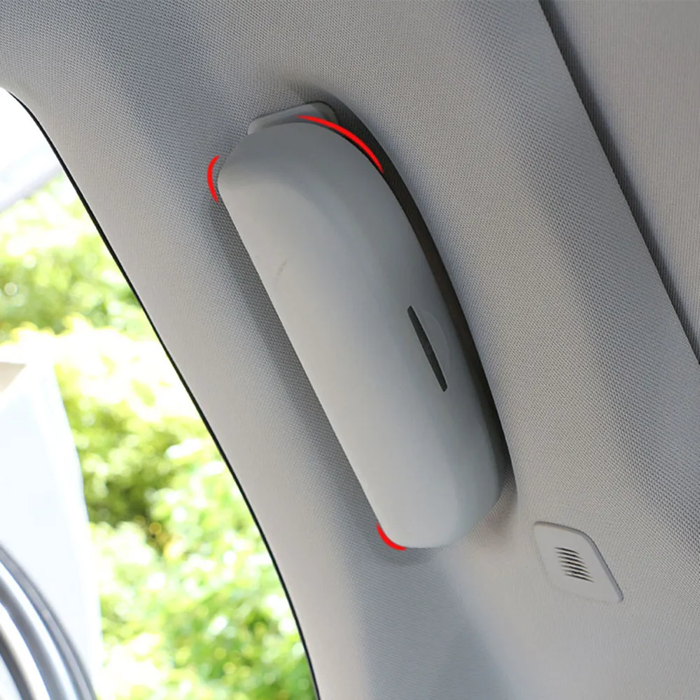 Auto-Brillenetui für Jeep Compass 2017–2023 Renegade 2014–2023, Sonnenbrillen-Aufbewahrungsbox, Halter, Organizer, Zubehör
