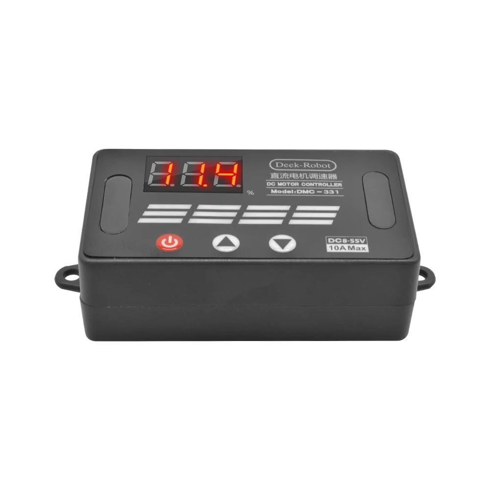 DC 8~55V Motor Speed Controller PWM 0~100％ Adjustable Motor Governor Drive Module LED Digital Display Controller