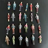 1:25-1:300 Architectural Sand Table  Material Scenery Little Man Simulation Character Colorful Model Figure Mini Man 4