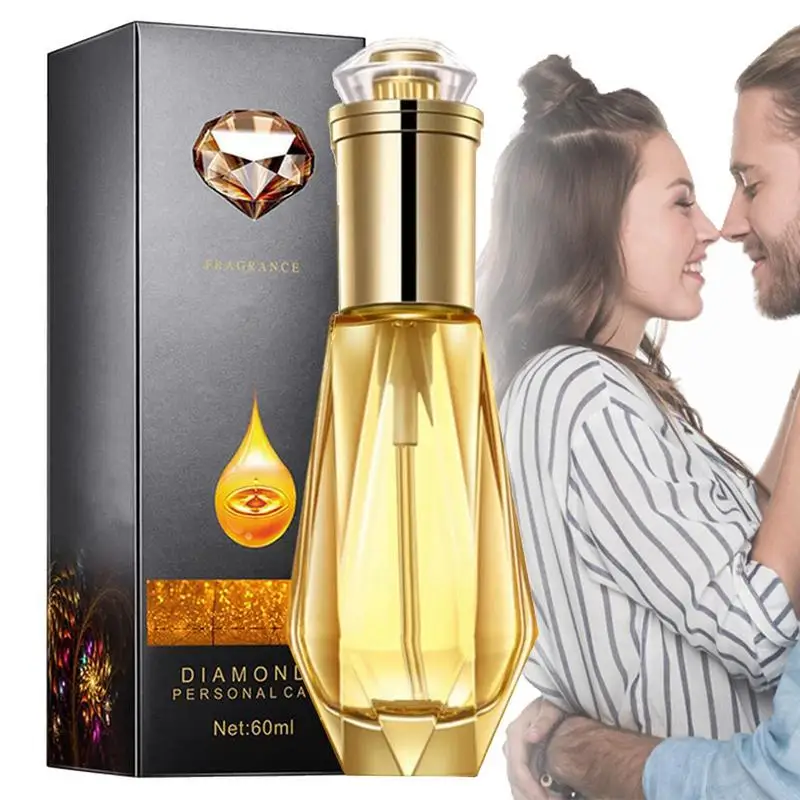 

Golden Lure Hair Oil Luodais Pheromone Addict Diamond Hair Oil 60ml Long Lasting Hair Oil For Women Attracting Pheromone Perfume