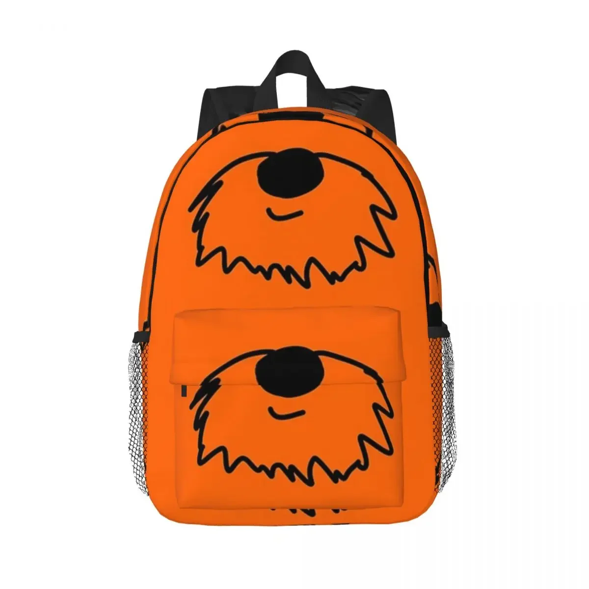 

Orange Schnauzer Beard - Schnauzerfest Backpacks Boys Girls Bookbag Casual Students School Bags Travel Rucksack Shoulder Bag