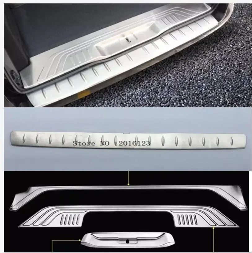 

For Mercedes Benz Vito 2016 2017 -2022 Stainless Steel Car Trunk Rear Tail Box Bumper Pedal Plate Panel Cover Car Styling