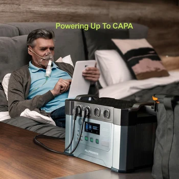 ALLPOWERS Portable Power Station 110V/220V Solar Generator , Emergency Power Supply For Outdoor Camping Iphone Laptop Fishing 6