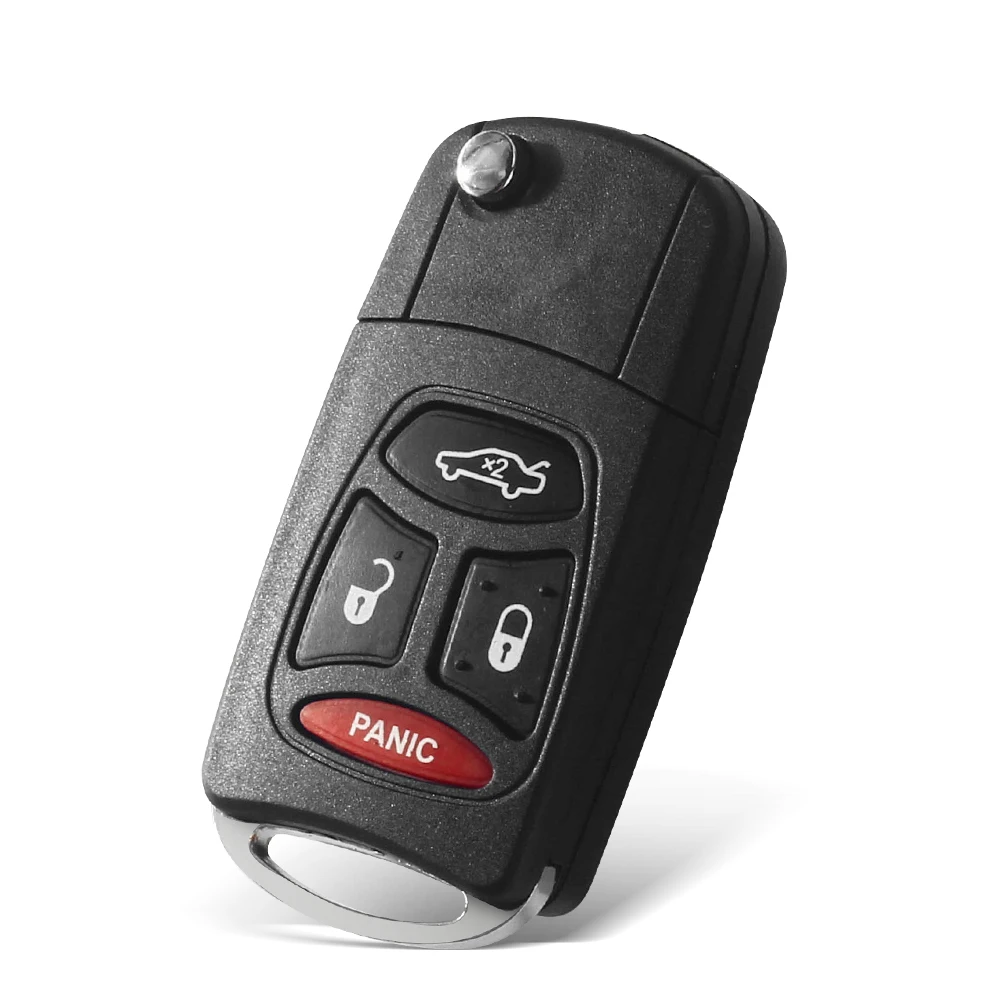 Key Case Car Key Car Key Shell Key Shell 3 + 1Buttons for Chrysler Dodge Jeep