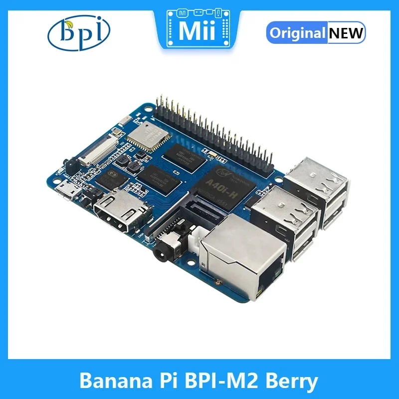 ٳ  BPI-M2  Allwinner A40i-H  ھ Cortex A7 CPU 1GB DDR3 SATA BT4.0  ȵ̵ 6.0