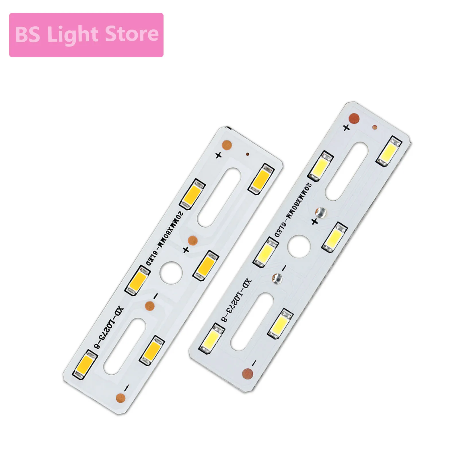 Led Cob Chip 3W Super Bright Led Cob Side 80Mm 9-9.6V Fai Da Te Per Lampadina Lampada Faretto Faretto Lampade Da Incasso Bianco