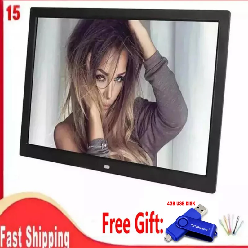 Digital Photo Frame Remote Upload Widescreen Digital Photo Frame