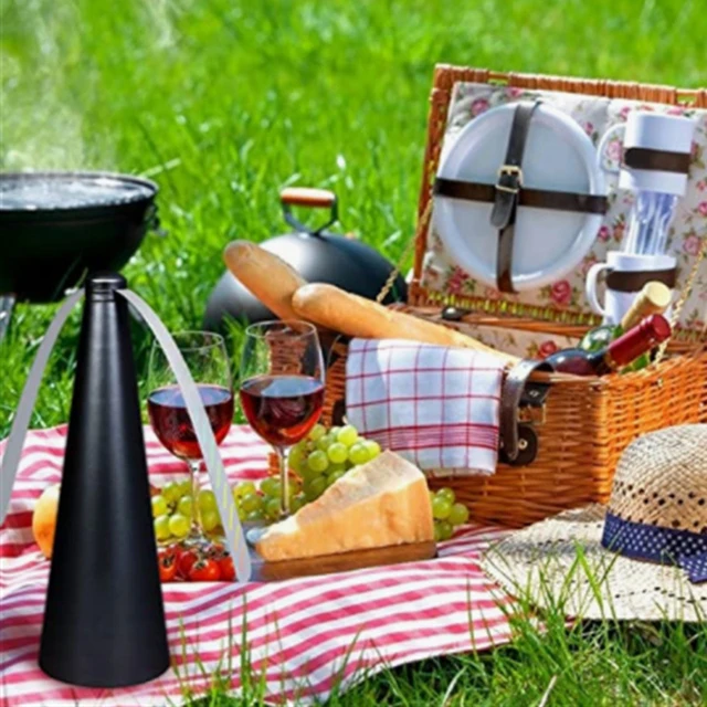 Légy Ventilátor Puha Pengék Automatikus Légykapó -Élelmiszer -Védő Csendes Tartás Távol Tartva A Legyek Usb -Tól Szabadtéri Otthoni Konyhai Piknik Asztalhoz - Image 2