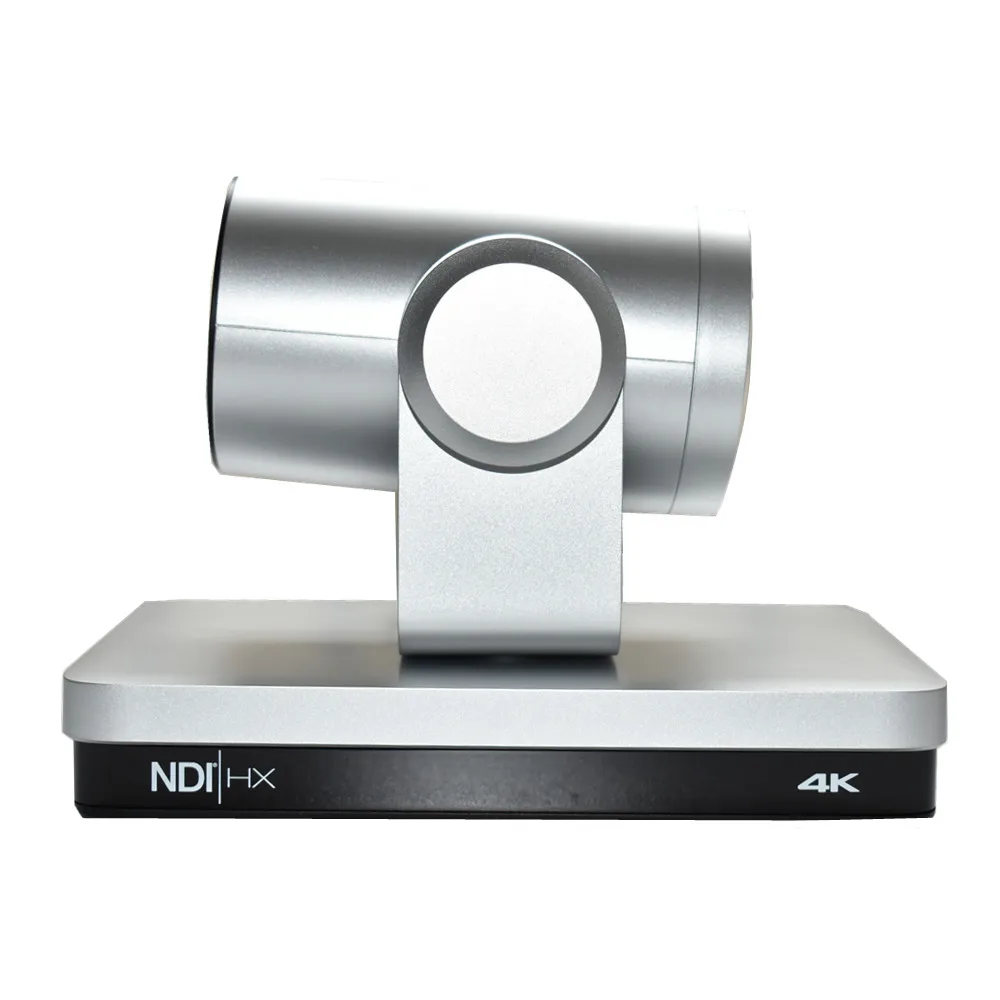 AV 4k FUHD NDI PTZ 온라인 클래스 회의 교회 12X 화상 회의 카메라, 스카이프 줌과 호환 가능
