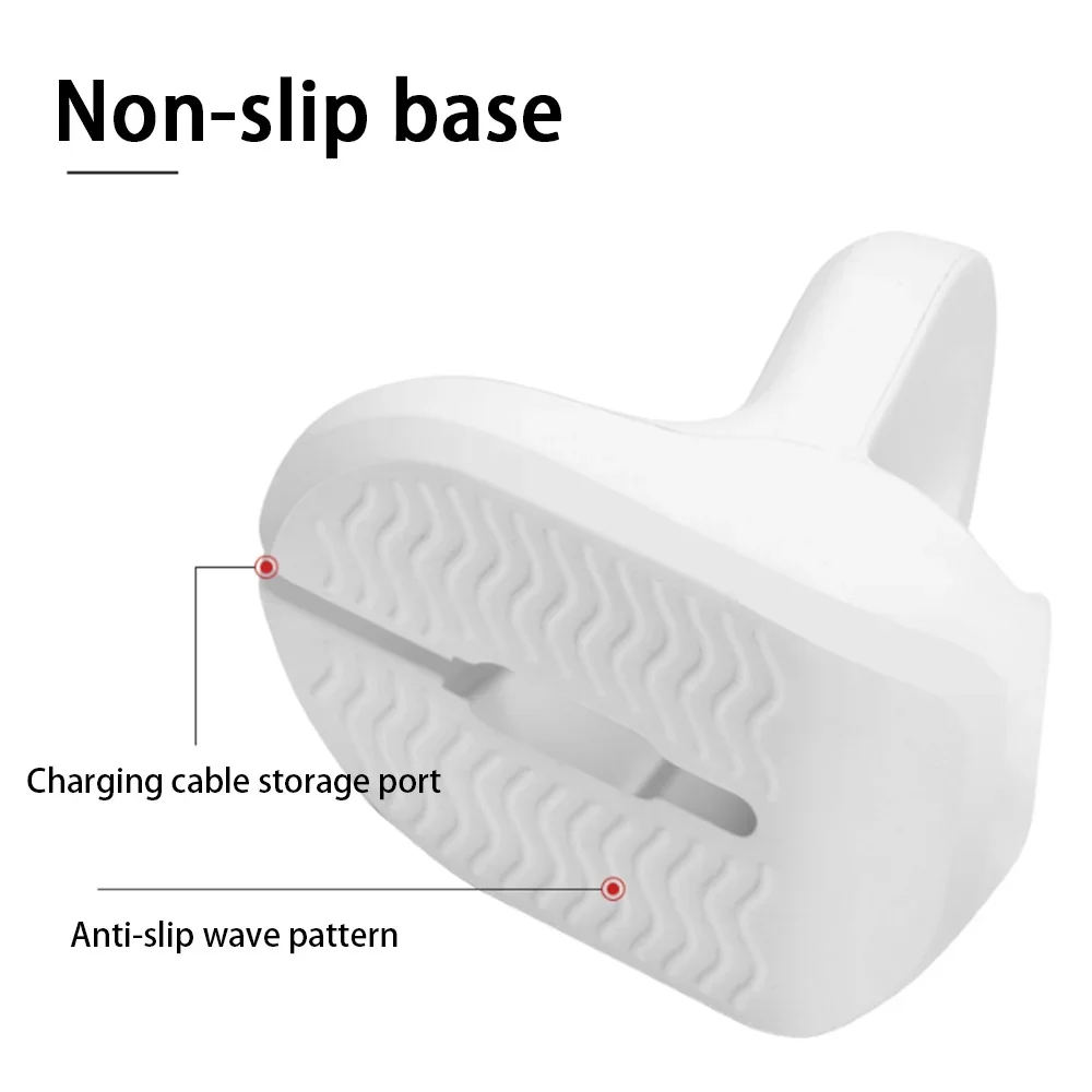 Silicone Charger Stand for Apple Watch Serie 9 8 7 6 5 4 SE Apple watch Iwatch Station Dock Charging Desktop Holder Accessories apple watch charger stand
