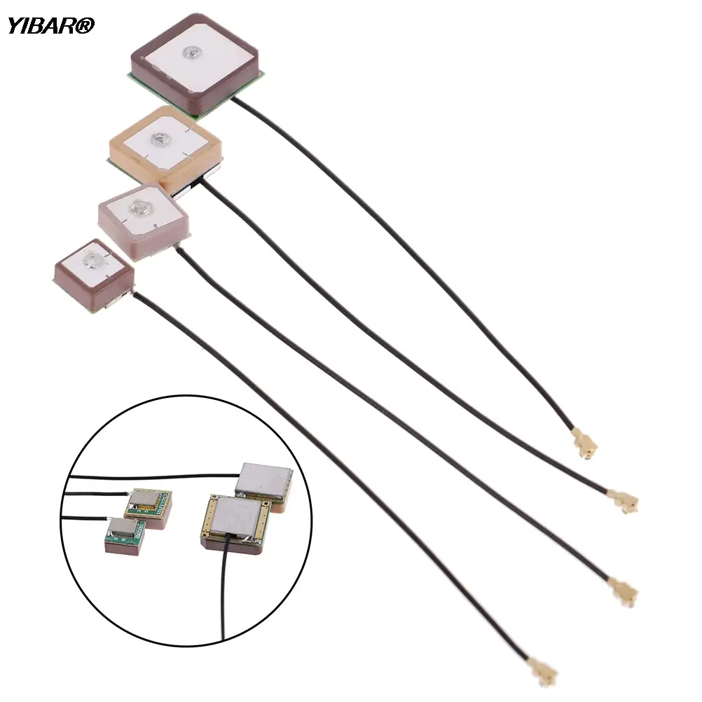 1pcs Hot sale 3V-5V DC 10mA internal GPS antenna Dual antenna Active builtin ceramic Drone aerial antenna