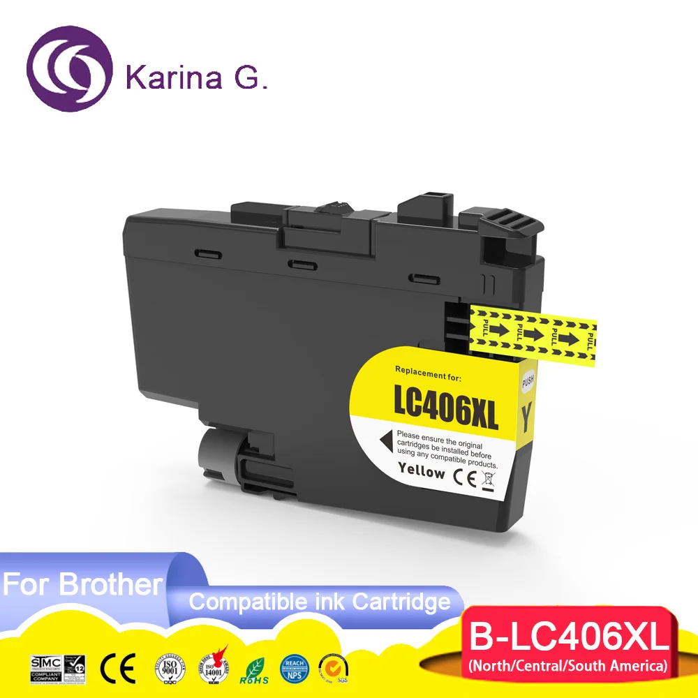 LC406XL LC 406XL Compatible Ink Cartridge For HL-JF1,MFC-J4335DW/J4345DW/J4535D